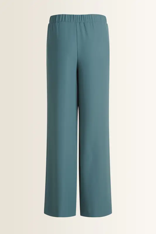 Wijde broek met elastische taille Vera Mont