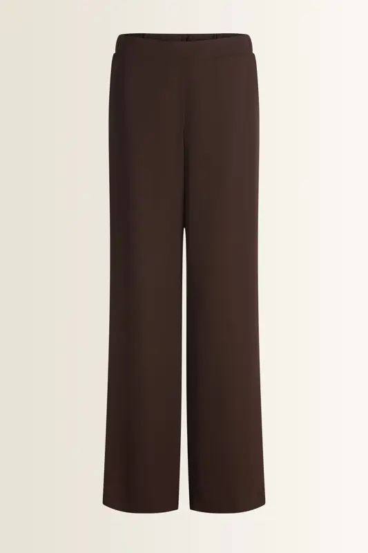 Wijde broek met elastische taille Vera Mont
