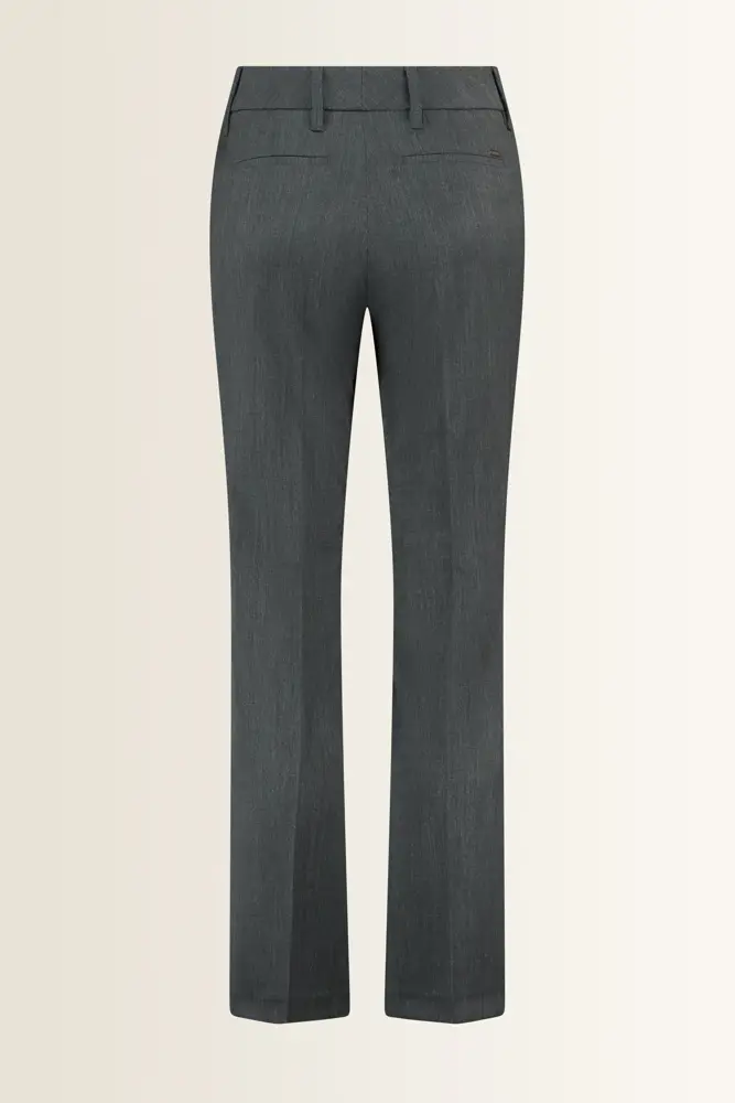 Pantalon in gemêleerde wolblend DENISE13 Gardeur