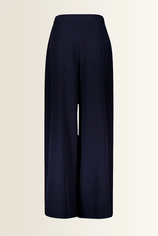 Wide leg pantalon met subtiele krijtstreep ULIANA Gardeur