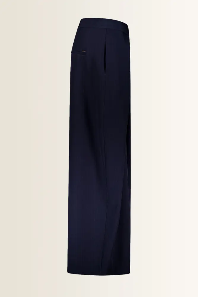 Wide leg pantalon met subtiele krijtstreep ULIANA Gardeur
