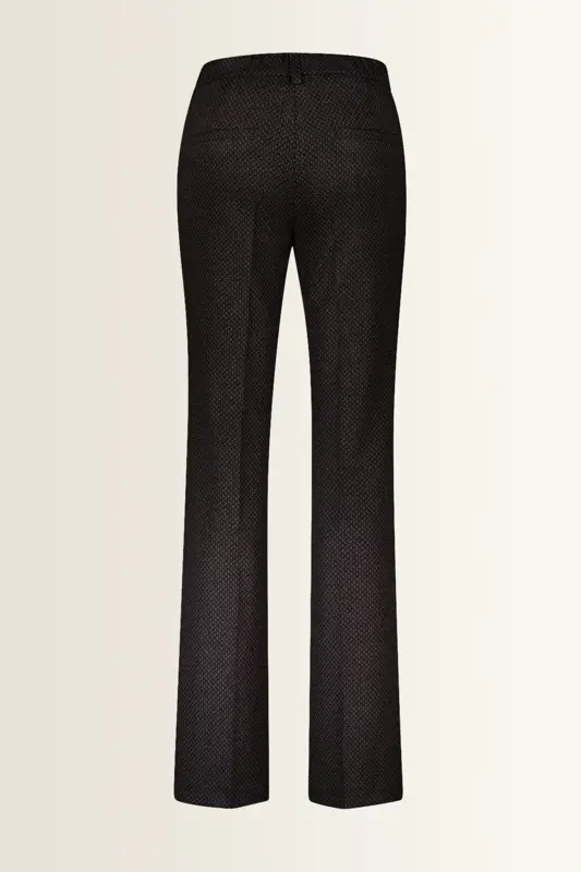 Bootcut pantalon met structuurdessin ZARIA3 Gardeur