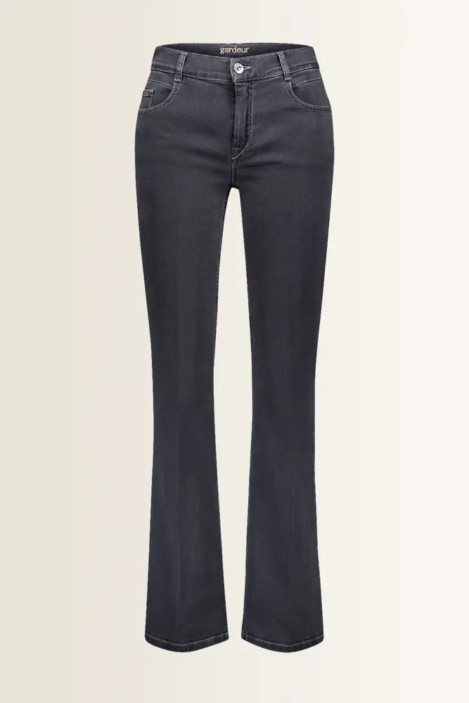 Slim fit jeans met bootcut ZURI126 Gardeur