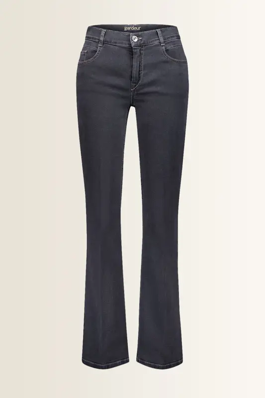 Slim fit jeans met bootcut ZURI126 Gardeur