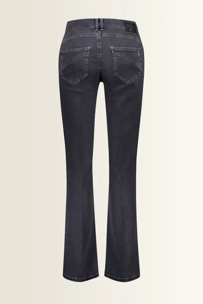 Slim fit jeans met bootcut ZURI126 Gardeur