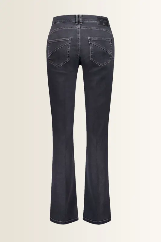 Slim fit jeans met bootcut ZURI126 Gardeur