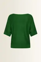 Boothals trui glitteraccent