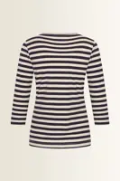 T-shirt diagonale belijning