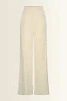 Wijde broek met natuurlijke glans