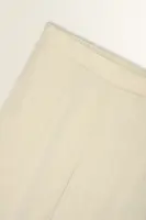 Wijde broek met natuurlijke glans