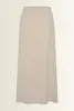 Zachtvallende rok met elastische taille