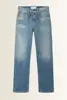 Jeans met zachte denimwassing Gini Cambio