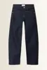 Jeans met gebogen zakdetails Ornella Cambio