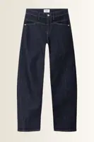 Jeans met gebogen zakdetails Ornella Cambio