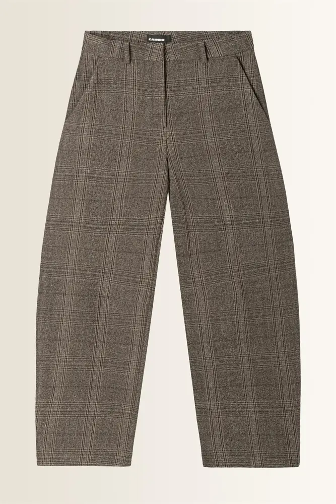 Pantalon met ruitdessin Edita Cambio