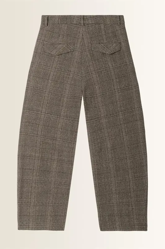 Pantalon met ruitdessin Edita Cambio