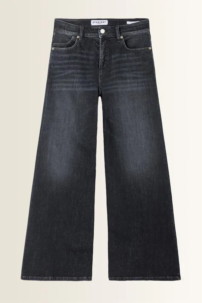 Jeans in palazzopasvorm Palazzo Cambio