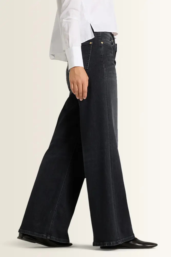 Jeans in palazzopasvorm Palazzo Cambio