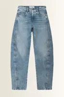 Jeans met curved seams Baggy Cambio