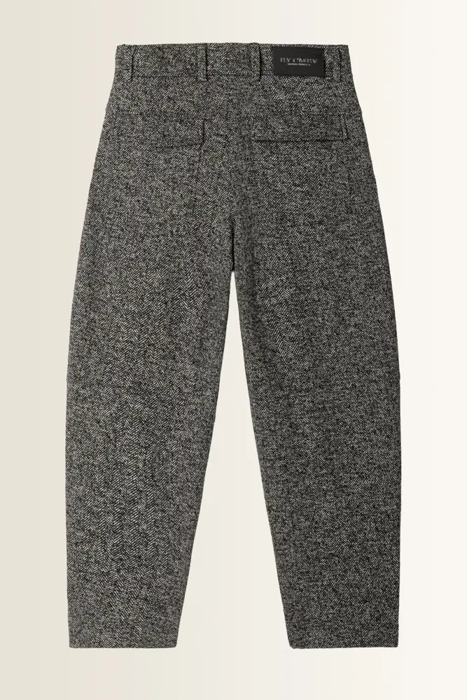 Cropped broek met visgraatmotief Orly Someday