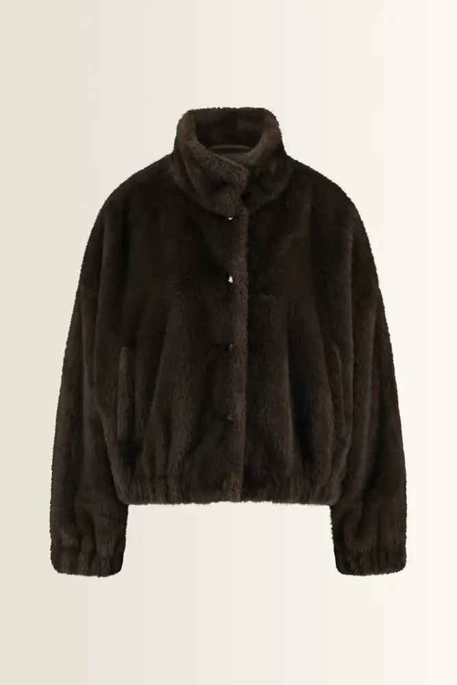 Jack met fluffy structuur Anemone Max Mara Weekend