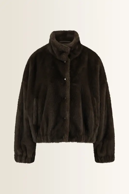 Jack met fluffy structuur Anemone Max Mara Weekend