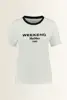 T-shirt met logoprint Edison Max Mara Weekend