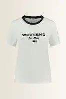 T-shirt met logoprint Edison Max Mara Weekend