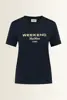 T-shirt met logoprint Edison Max Mara Weekend