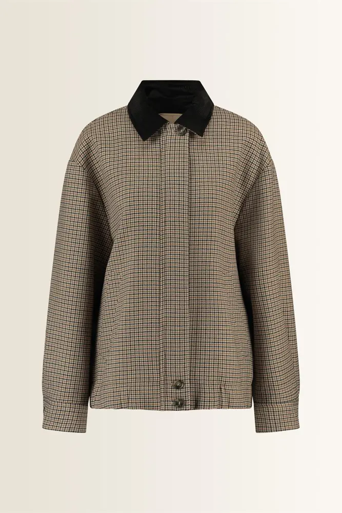Bomberjack met pied-de-poule Festa Max Mara Weekend