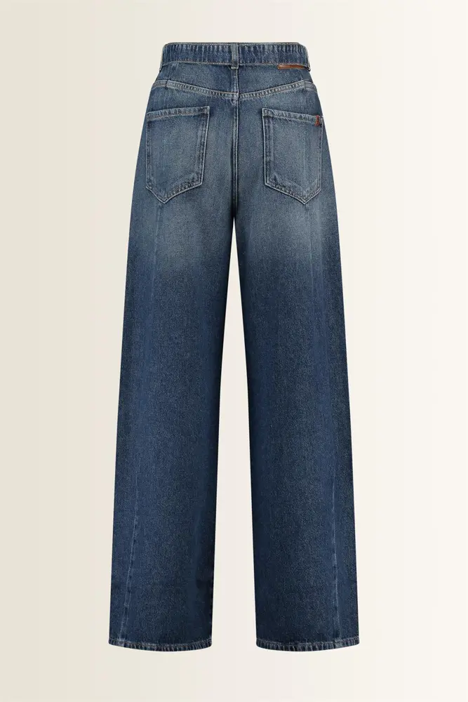 Wide jeans met ceintuur Madia Max Mara Weekend