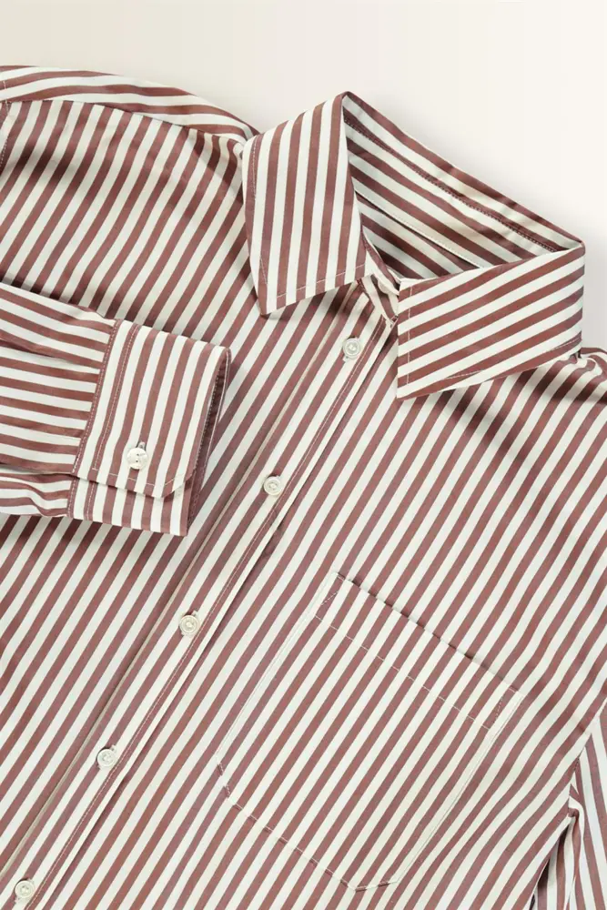 Poplin blouse van katoen Panetto Max Mara Weekend