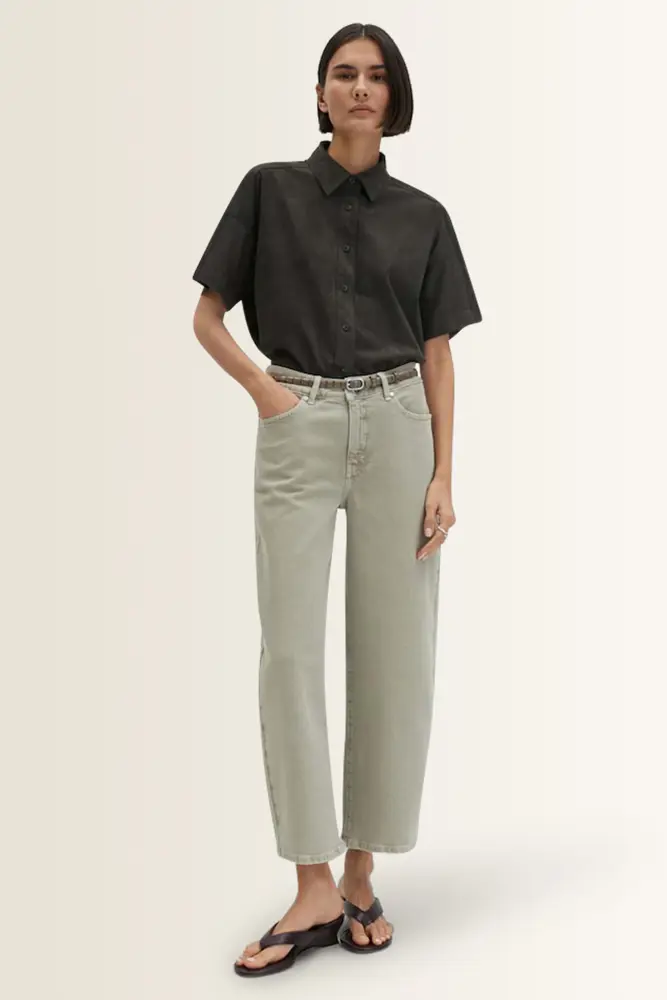 Jeans met gebogen pijpen Corah curved Someday