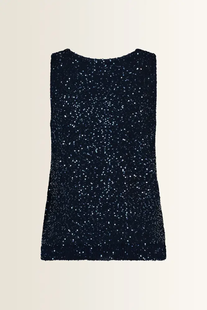 Reversible top met pailetten Milord Max Mara Weekend
