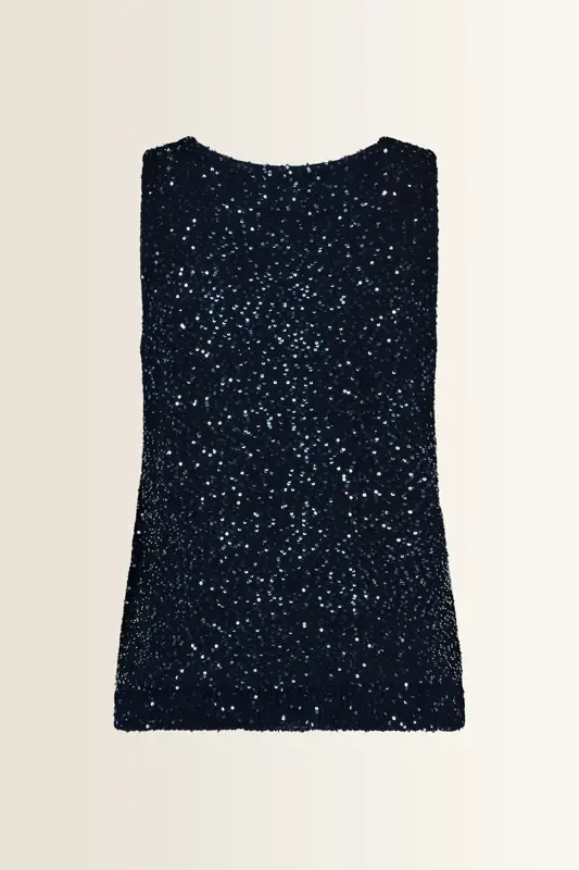 Reversible top met pailetten Milord Max Mara Weekend