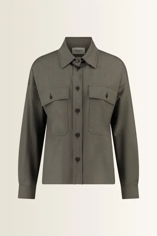 Shirtjack met stretch Radura Max Mara Weekend