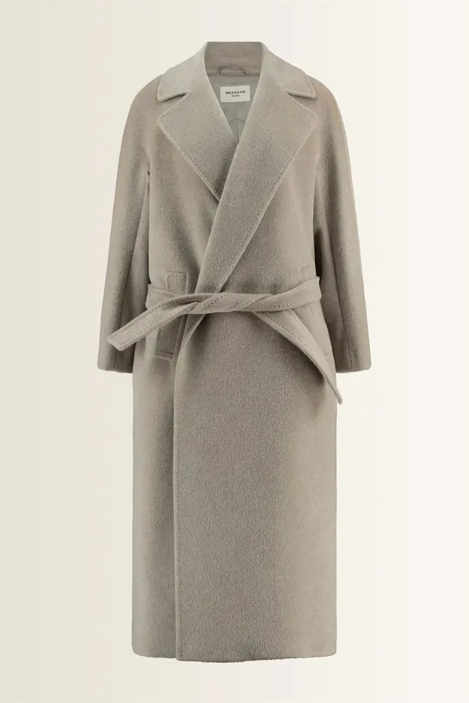 Teddy mantel met ceintuur Tempera Max Mara Weekend