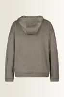 Hoodie met ton-sur-ton logo Vetrino Max Mara Weekend