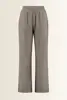 Wijde jersey broek met naaddetail Tenda Max Mara Weekend
