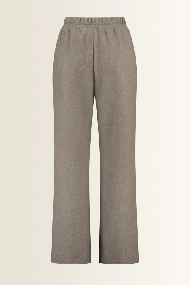 Wijde jersey broek met naaddetail Tenda Max Mara Weekend