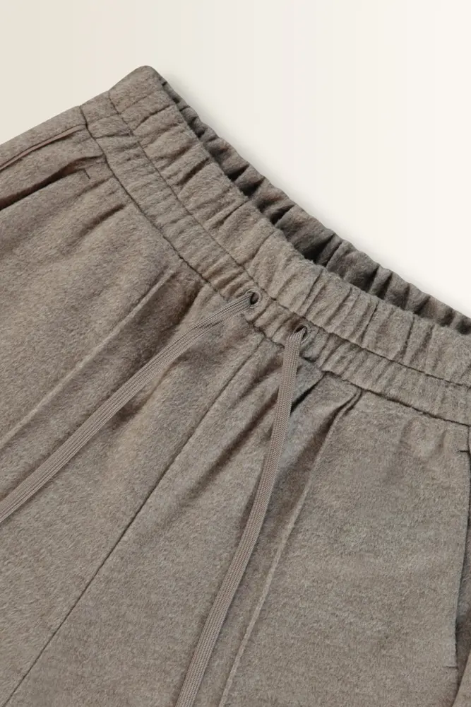 Wijde jersey broek met naaddetail Tenda Max Mara Weekend