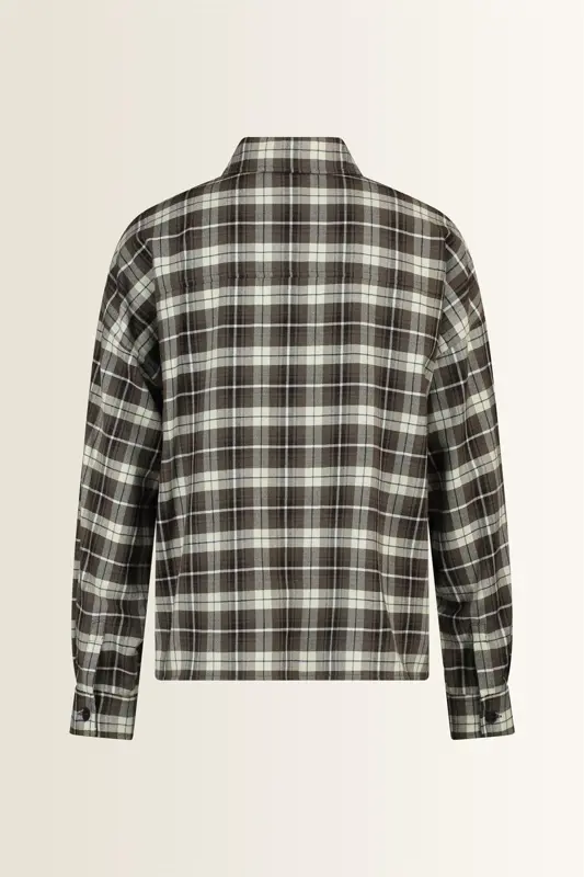 Geruit flanellen overshirt Berlina Max Mara Weekend