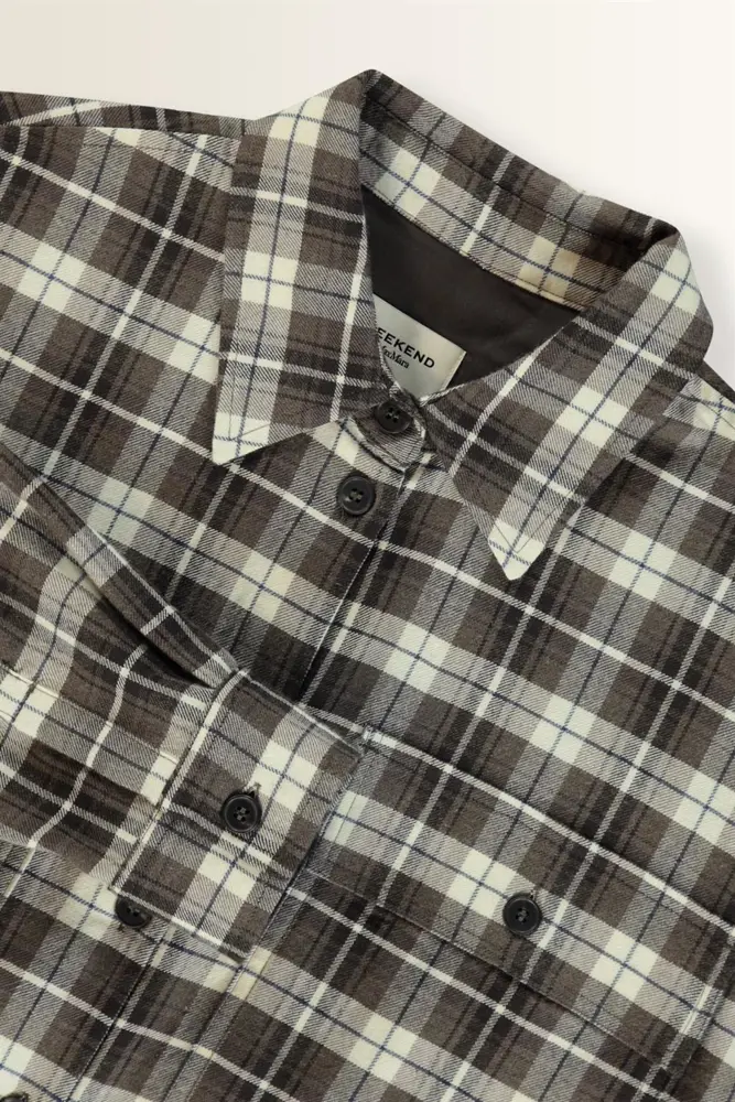 Geruit flanellen overshirt Berlina Max Mara Weekend