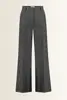 Geruite pantalon van pure scheerwol Pacca Max Mara Weekend