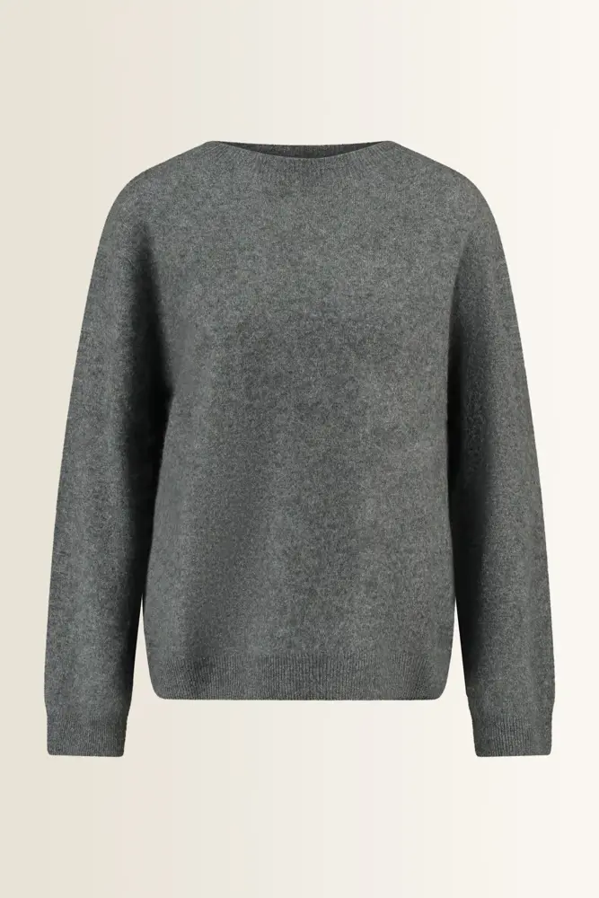 Geborstelde trui van wol en kasjmier Deco Max Mara Weekend