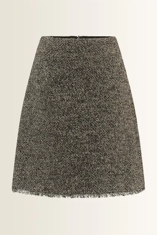 Bouclé rok van wolmix Abetaia Max Mara Weekend