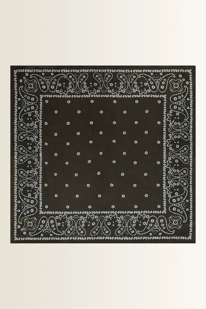 Zijden shawl met bandanaprint Elodia Max Mara Weekend
