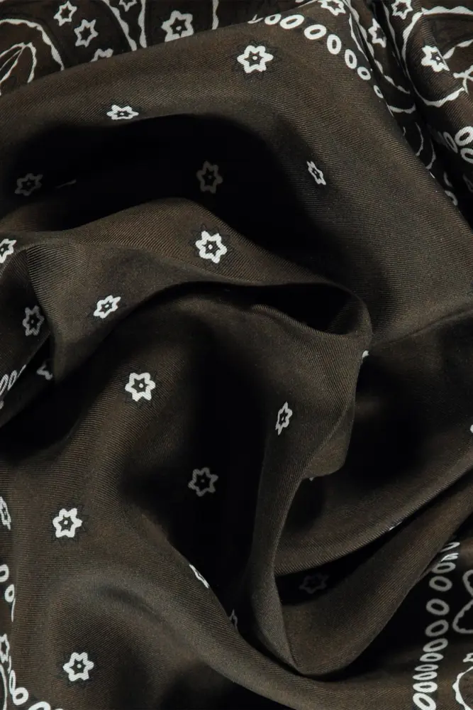Zijden shawl met bandanaprint Elodia Max Mara Weekend