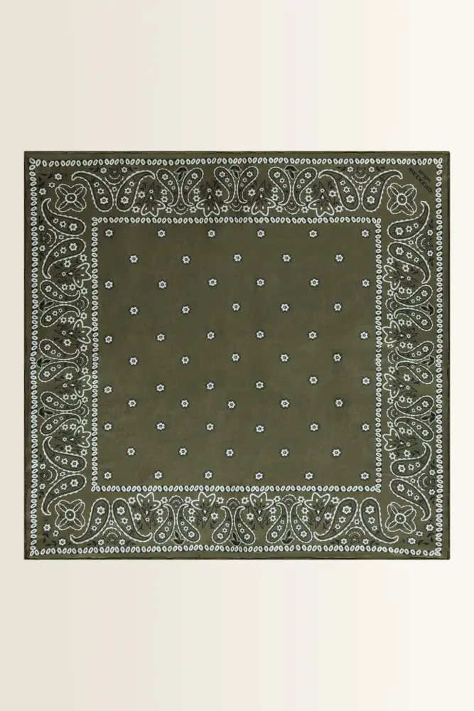 Zijden shawl met bandanaprint Elodia Max Mara Weekend
