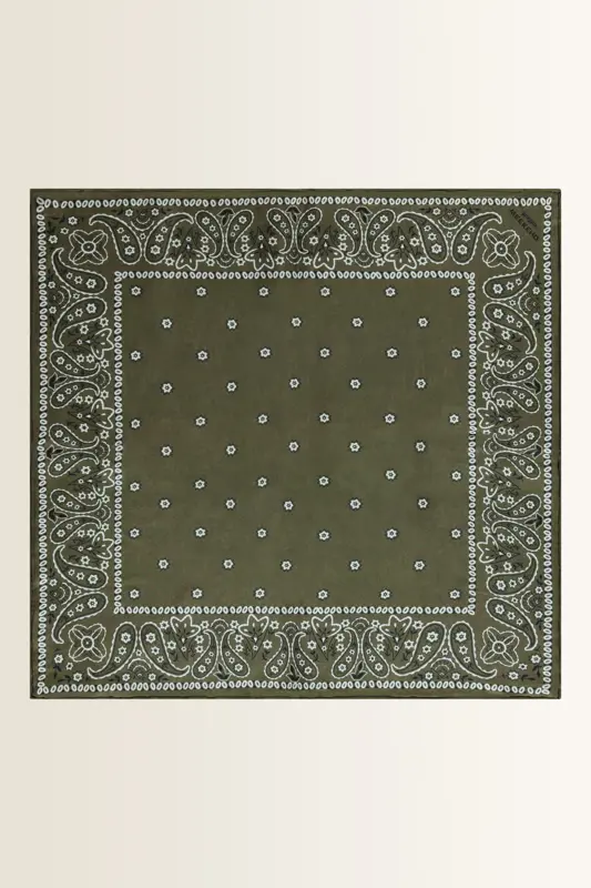 Zijden shawl met bandanaprint Elodia Max Mara Weekend